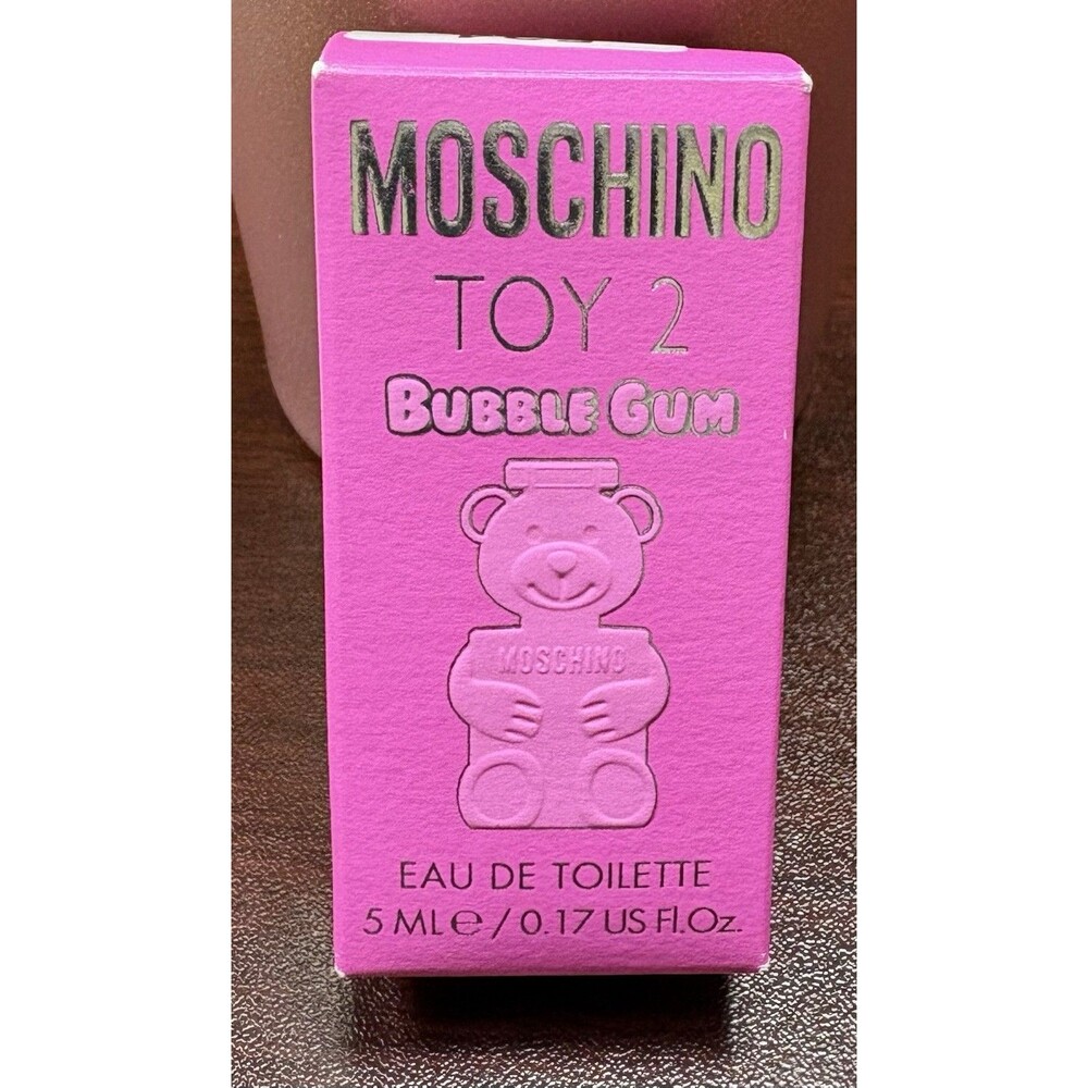 Moschino Toy 2 Bubble Gum Eau de Toilette Mini Miniature Perfume 5ml